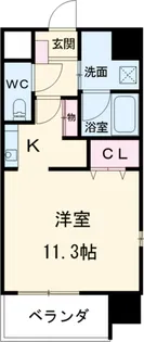 FRENCIA NOIE名駅【4階】の間取り