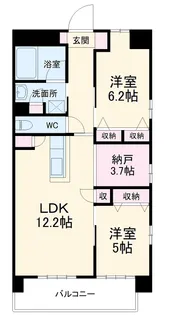 C&S橦木【5階】の間取り