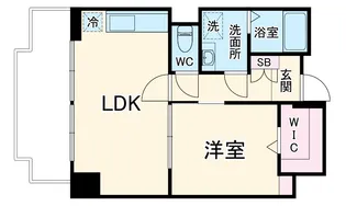 ISM徳川RESIDENCE【10階】の間取り