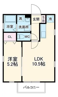 LUCE【2階】の間取り