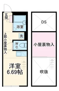 イル・ソーレ桜ヶ丘【1階】の間取り