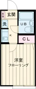 OZ壱番街B【102号室】の間取り