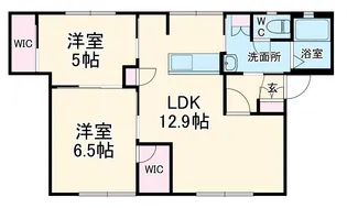エミネンス木藤【2階】の間取り