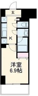 ドゥナーレ辻町【108号室】の間取り