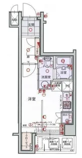 LINX LEGAMI【4階】の間取り