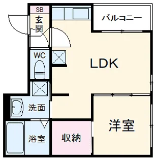 FAUSTA【3階】の間取り