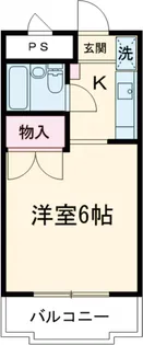 Uトピア高幡不動【5階】の間取り