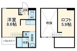 Buffett【101号室】の間取り