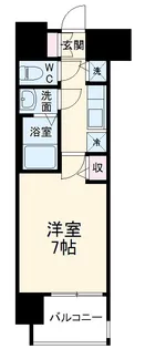 メインステージ名古屋ノースマーク【10階】の間取り