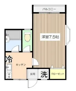 プティ・メゾン【2階】の間取り