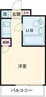 ジョイナス鷹の台【1階】の間取り