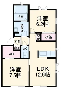 ジョイフル【1階】の間取り