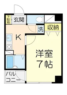 グリーンハイツ大沢【3階】の間取り