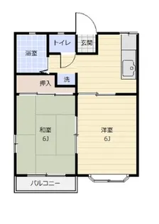 オルテンシア【2階】の間取り