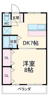 Century21【101号室】の間取り