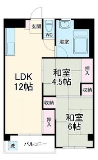 東急北しらとり台ドエリング【2階】の間取り
