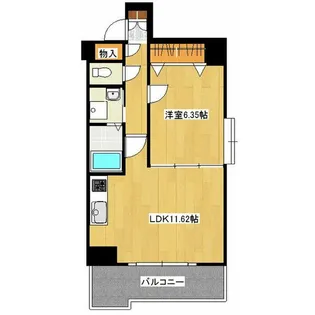 ケイズマンション泉【5階】の間取り