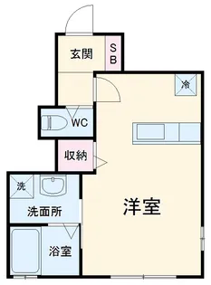 寺ノ上サニーコート6【101号室】の間取り