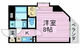 ネオパサージュ【3階】の間取り