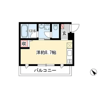 SuccessⅡ【2階】の間取り