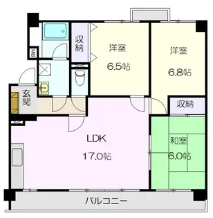 レグノ・アレッタ【210号室】の間取り