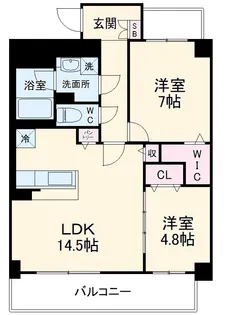 グランドガーデン【5階】の間取り