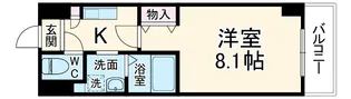 AHマンション泉【5階】の間取り