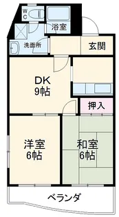 パルティーレⅡ【201号室】の間取り