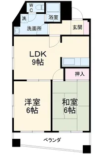 パルティーレⅡ【301号室】の間取り
