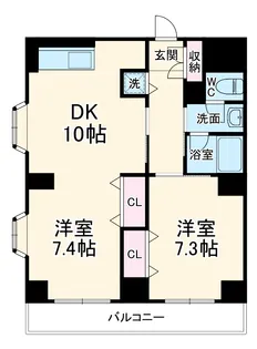 ヴェルデ藤ヶ丘【5階】の間取り
