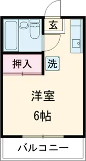 コーポ長島【2階】の間取り