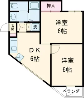 タウンライフ永山【301号室】の間取り