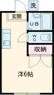 第2コーポ山路【101号室】の間取り