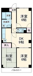 ファミール行徳【2階】の間取り