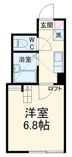 Ciericia横浜南【202号室】の間取り