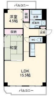 ファミール東海【2階】の間取り