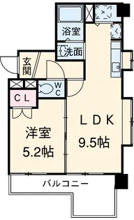 ネクステージ国分寺【503号室】の間取り