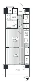 T・O BLDG. 1st.【5階】の間取り