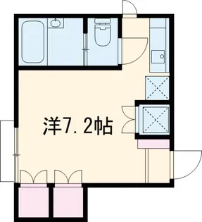 アザーレ中河原【1階】の間取り