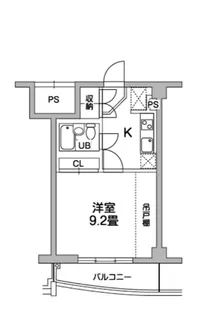 T’S garden稲城【5階】の間取り