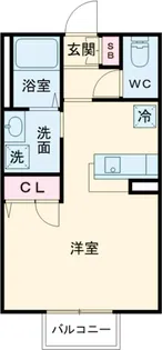 ヴィラ坂本【1階】の間取り