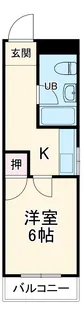桜ヶ丘ハイム【2階】の間取り