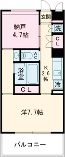 Kエリタージュ【2階】の間取り