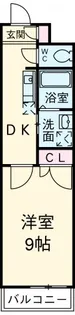 ドマーニ上小田井【302号室】の間取り