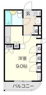 アーバンハイツ茶屋ヶ坂【302号室】の間取り