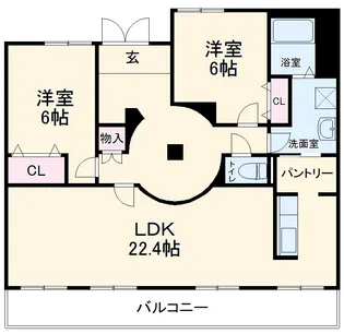 大池ビル【00302号室】の間取り