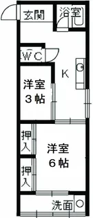 安藤ビル【108号室】の間取り