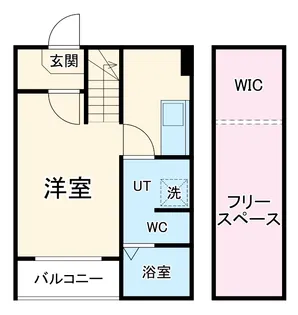 エメテラス【2階】の間取り