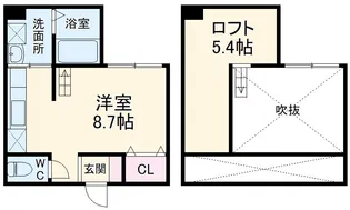 Luck【1階】の間取り