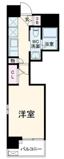 エステムコート名古屋泉プラチナムゲート【9階】の間取り